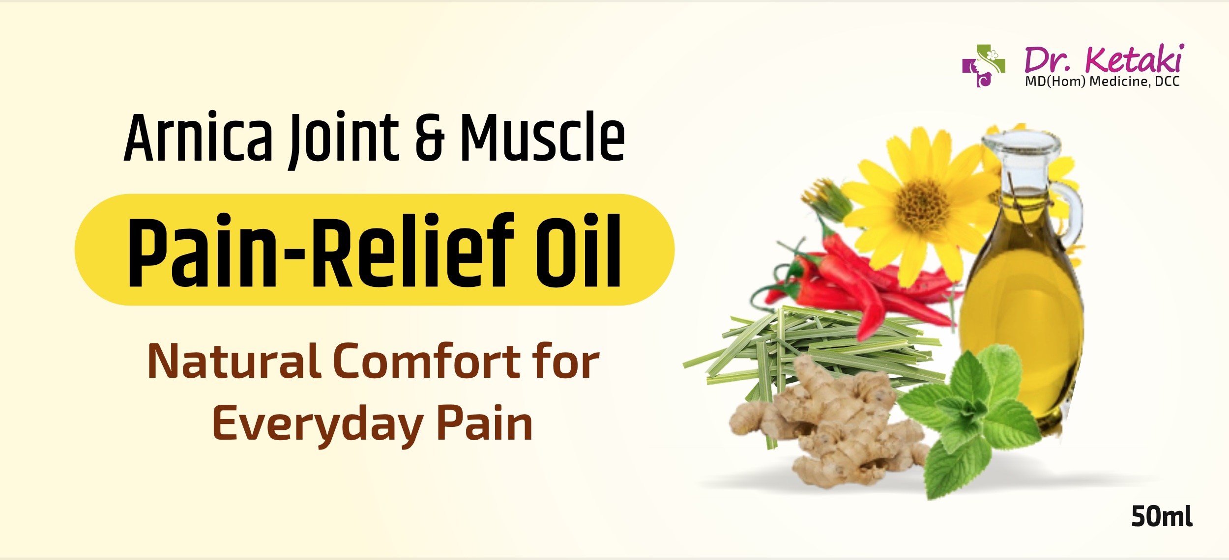 Dr Ketaki's Pain Relief Oil Dr Ketaki's Pain Relief Oil
